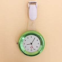 Load image into Gallery viewer, Nurse Watch Brooch Clip Infection Control Design Nurse Doctor Paramedic Brooch Fob Watch quartz colorful doctor watch
