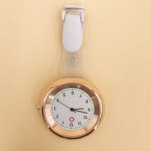 Load image into Gallery viewer, Nurse Watch Brooch Clip Infection Control Design Nurse Doctor Paramedic Brooch Fob Watch quartz colorful doctor watch