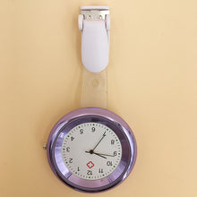 Load image into Gallery viewer, Nurse Watch Brooch Clip Infection Control Design Nurse Doctor Paramedic Brooch Fob Watch quartz colorful doctor watch