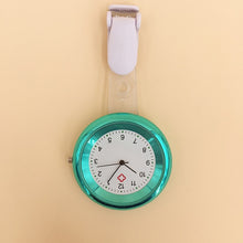 Load image into Gallery viewer, Nurse Watch Brooch Clip Infection Control Design Nurse Doctor Paramedic Brooch Fob Watch quartz colorful doctor watch